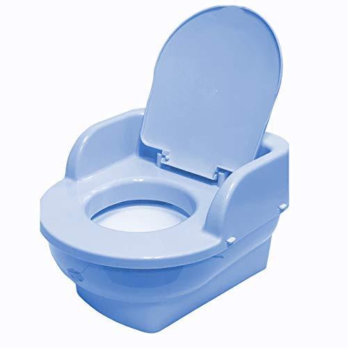 Baby Kids Plastic Potty Pot Toilet Seat Trainer Training Seat Throne Blue