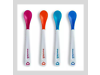 Munchkin White Hot Toddler & Baby Spoons| Baby Weaning Spoons Set with Colour Changing Heat Alert| Dishwasher Safe Plastic Cutlery| BPA Free| Baby Feeding Spoons & Dessert Spoons for Babies | 4 Pack