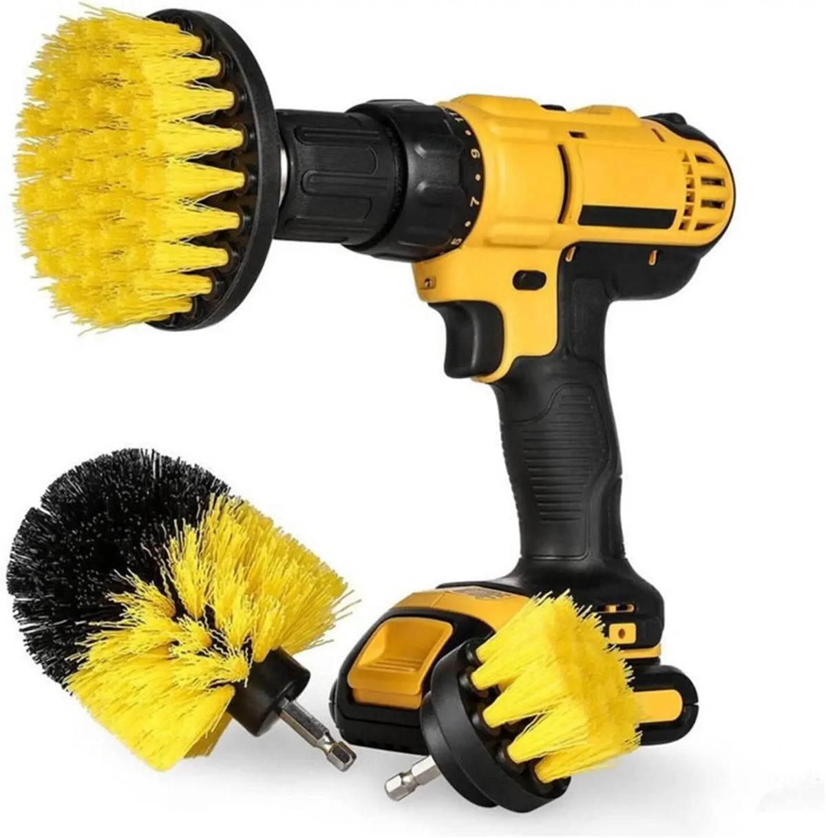 Drill Brush Valeting Detailing Car Carpet Cleaning Scrubbing Set 3pcs Deal For Any Occasion