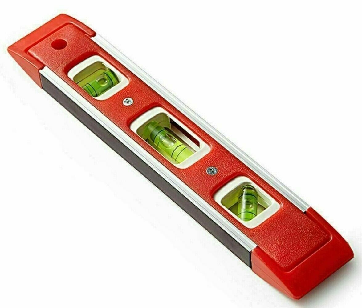 Marksman Spirit Level Magnetic Trade Tool Builders & DIY 9