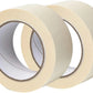 2 Roll Masking Painting Tape Strong Adhesive for Professional DIY Use 50mm Beige
