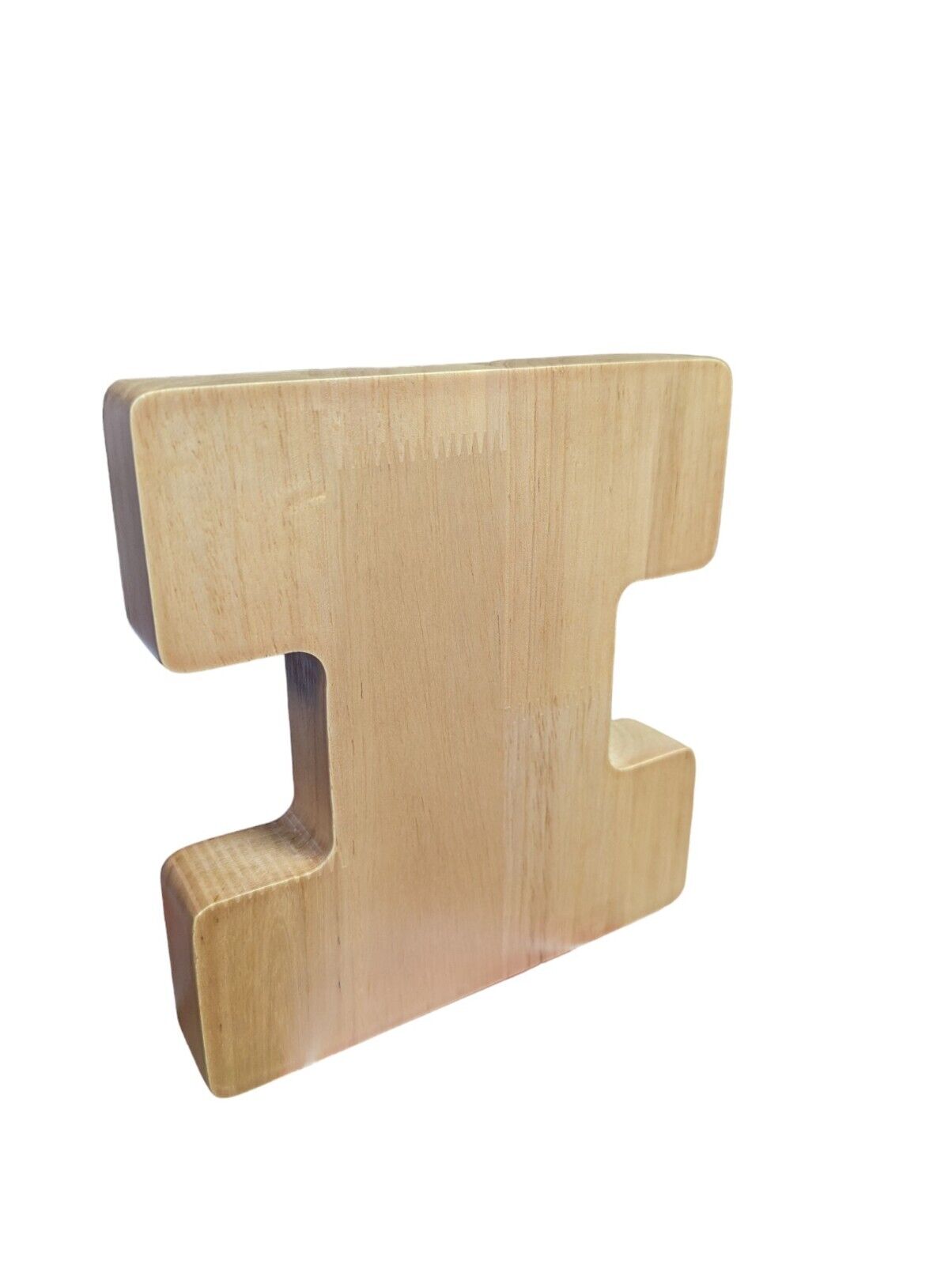 Personalised Alphabets Piggy Money Bank Children Birthday Gift with Name&Text(I)