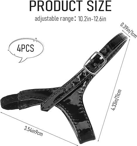 2 Pairs Women's Black Replacement Ankle Shoelace High Heel Shoe Straps High Heel