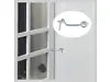 2'' Cabin Hooks Eye Latch Privacy Hook Lock Plating Finish Gate Door Window Unbranded