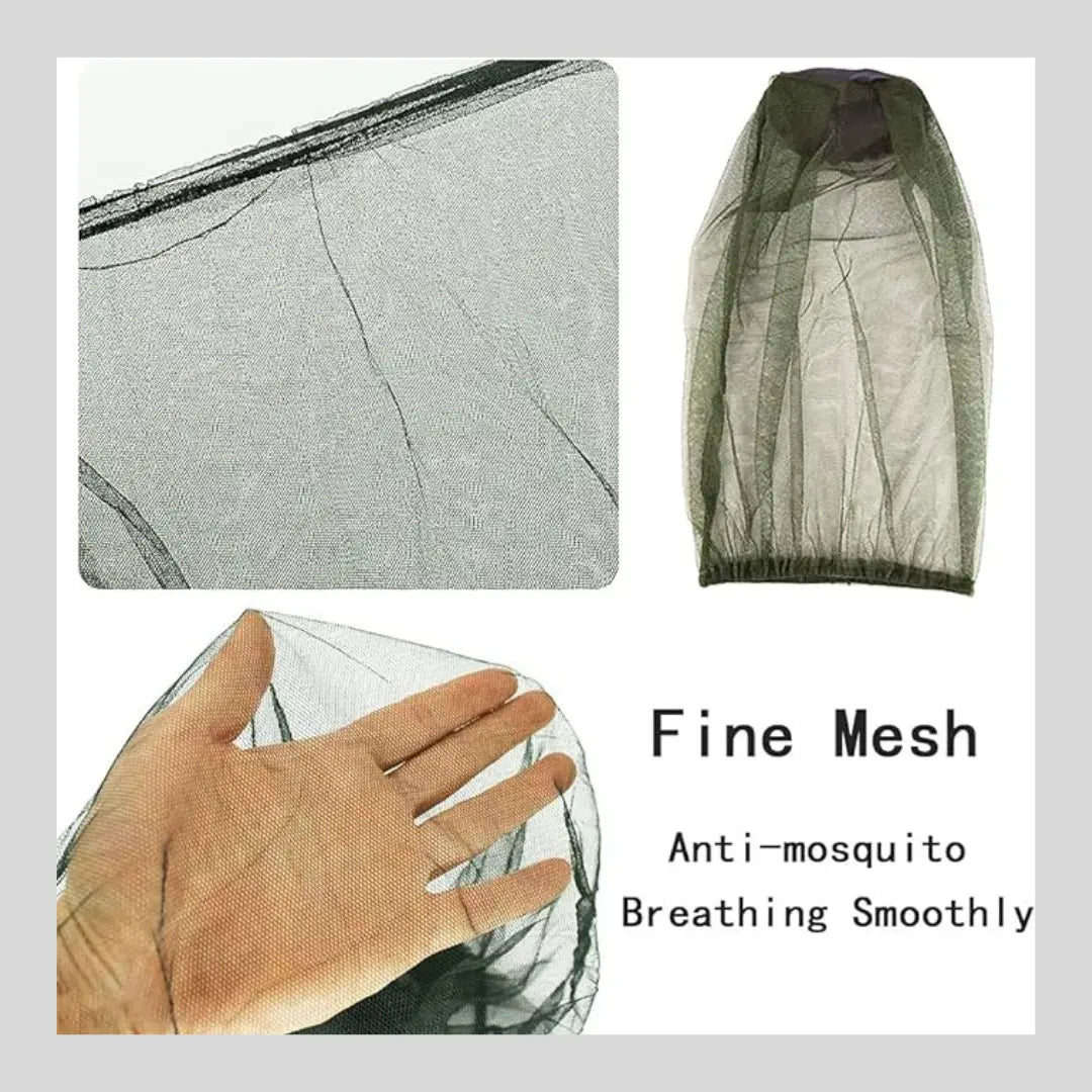 Mosquito Head Net Midge Head Face Net Mesh Nylon for Outdoor Hiking Bee Fly Deal For Any Occasion