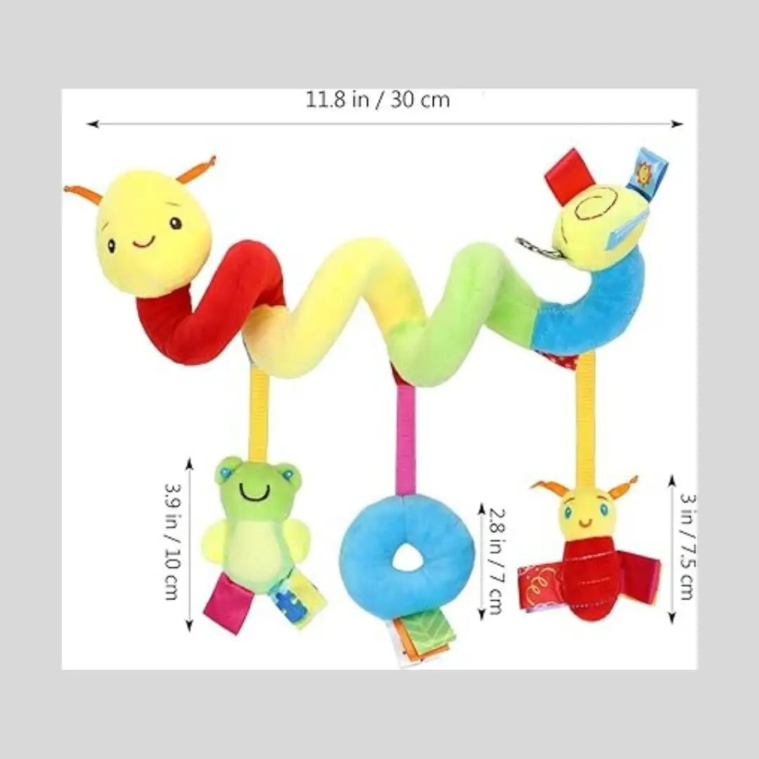 Stroller Crib Cot Toy Kid Baby Hanging Rattles Spiral Stroller Toy for children Deal For Any Occasion