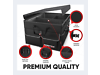 Car Boot Organiser Collapsible Multi Compartment Tidy Storage Accessories Black