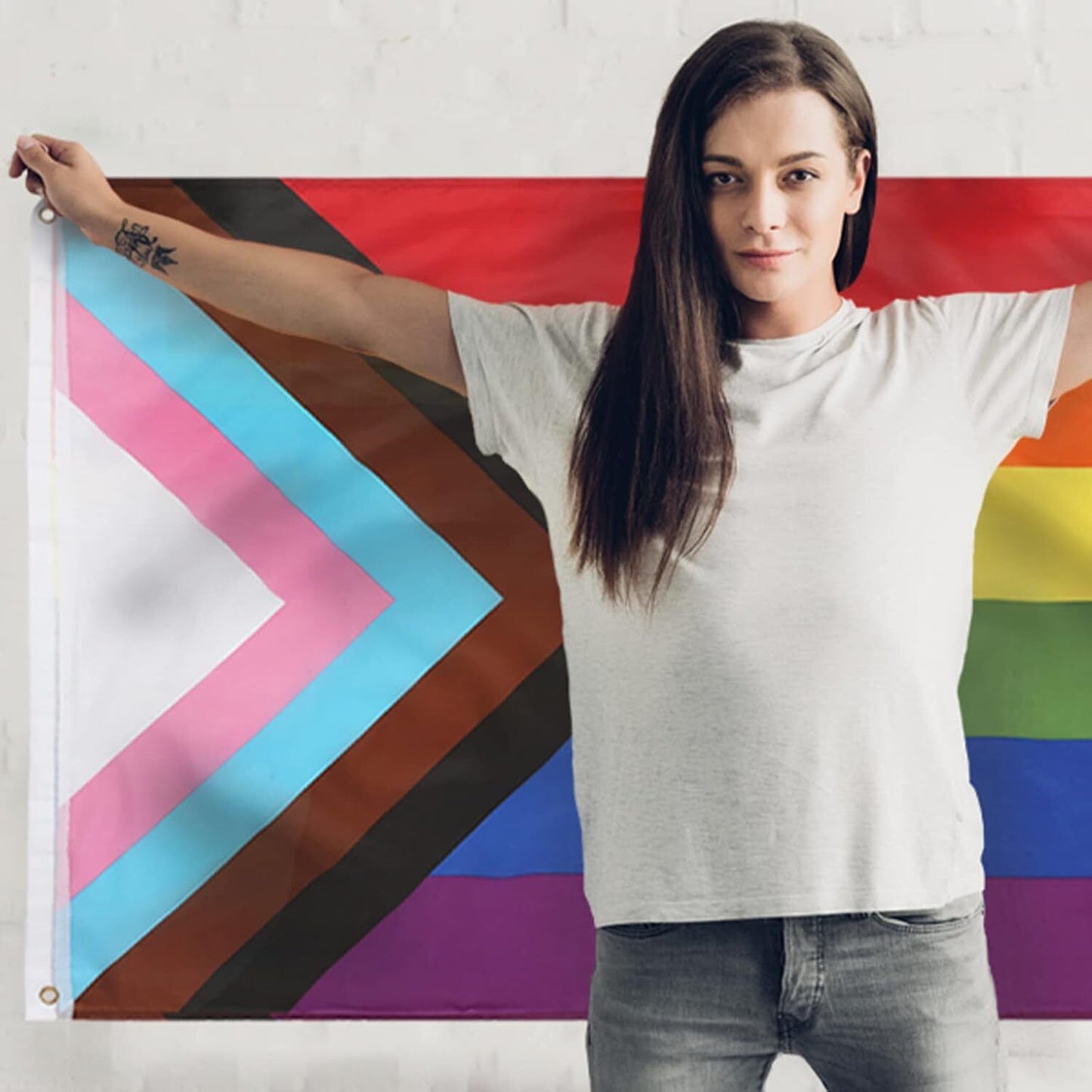 Rainbow Flag LGBTQIA2s+ Love Wins Festival Street Party 3 x 5 Foot