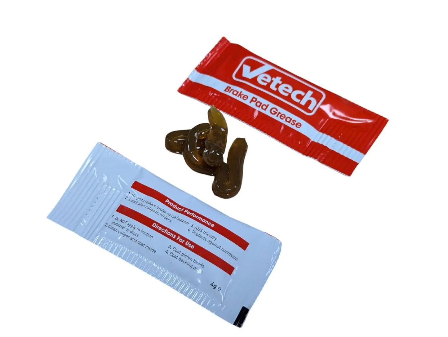Braking Pad Grease Lubricant Brake Caliper Sliders Guide Pin ABS Friendly vetech