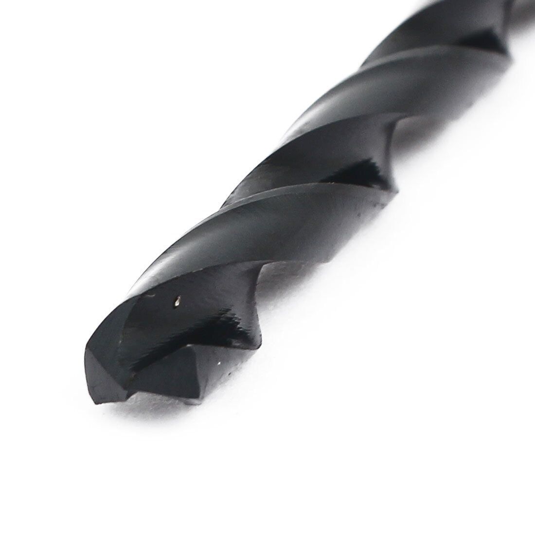 7.5mm Drilling Dia 250mm Length HSS Straight Round Shank Twist Drill Bit Black