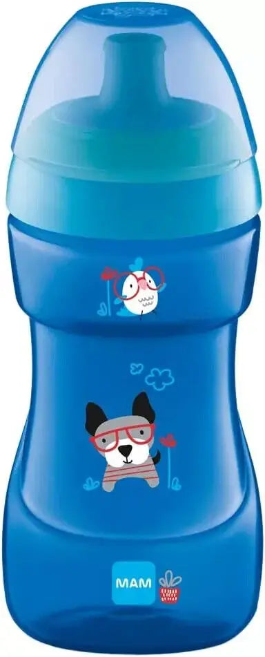 MAM Sports Cup 330 ml Trendy Non-Spill Cup 12+ Months Baby Cup Bottle MAM
