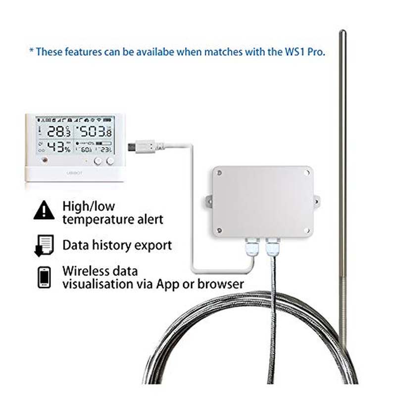 RS485 PT-100 Thermocouple Temperature Probe Platinum Resistor Sensor -200 to 400