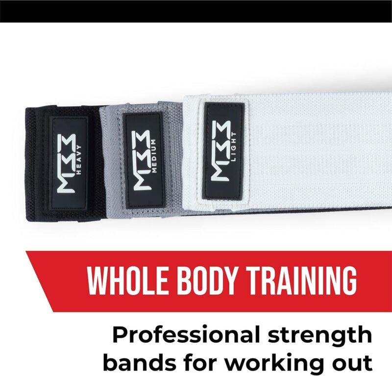 Resistance Bands Pull Up Heavy Duty Set Exercise Tube Home Gym Fitness 3Pack