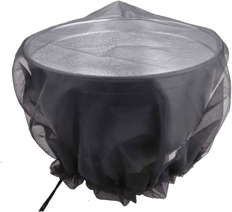 Rain Barrel Net Mesh Cover Water Collection Bucket Mosquitos Debris 95 Cm