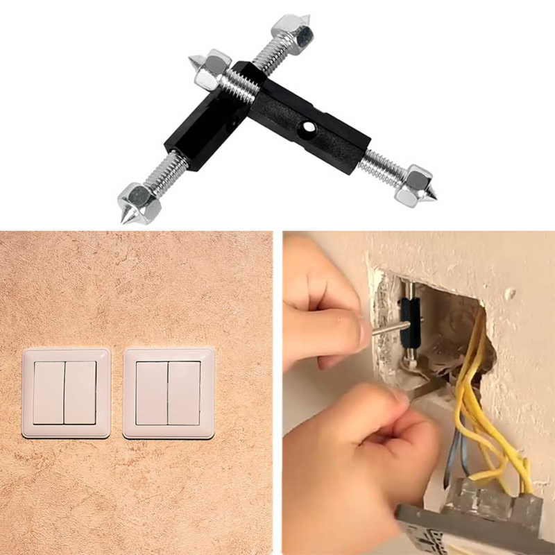 Cassette Screws Support Rod Kit Repair 86 Type Junction Box Tools Repair Set