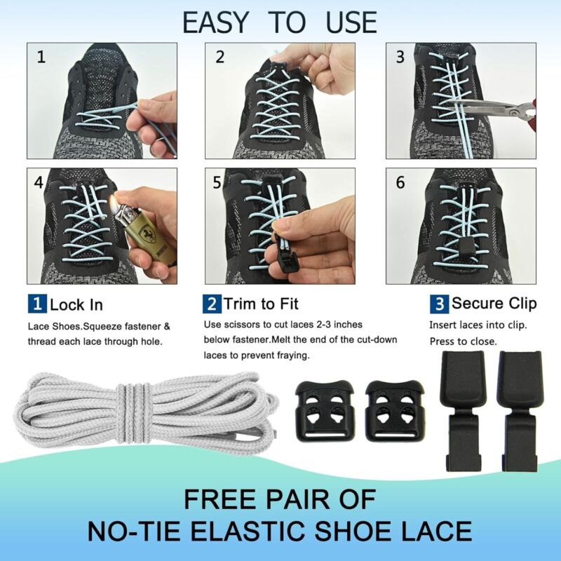 Trainers Lightweight Running Walking Shoes Breathable Sneakers Men UK9 EU43