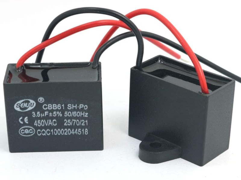 CBB61 3.5uF 450V AC 50/60Hz Air Conditioner Fan Motor Pump Run Start 3Pack