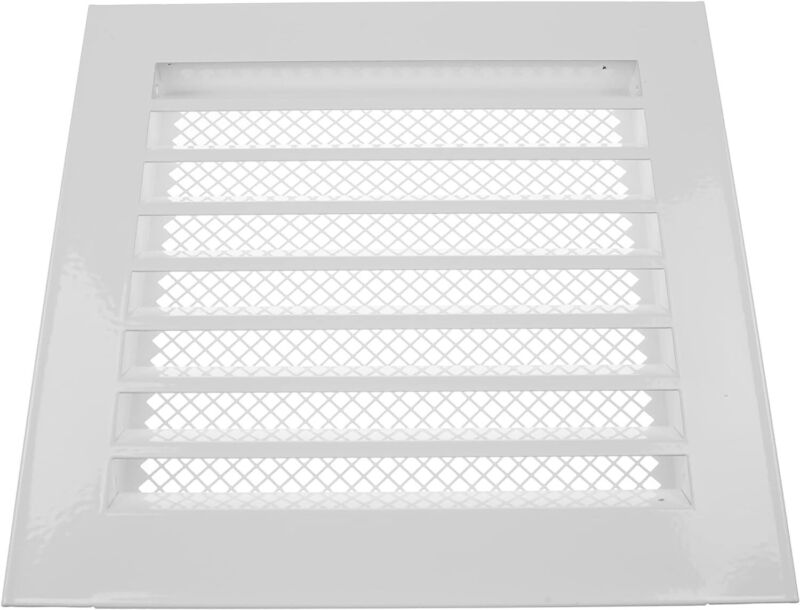 Air Vent Cover Ventilation Metal Square Grille Wall 8 X 8 Inch / 200 X 200 Mm