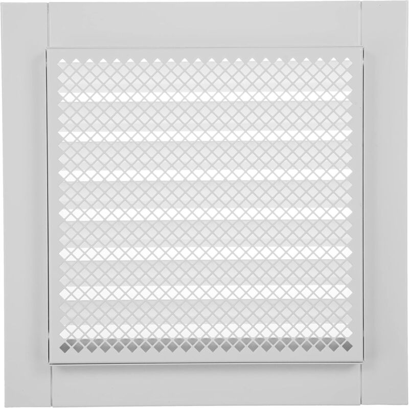 Air Vent Cover Ventilation Metal Square Grille Wall 8 X 8 Inch / 200 X 200 Mm
