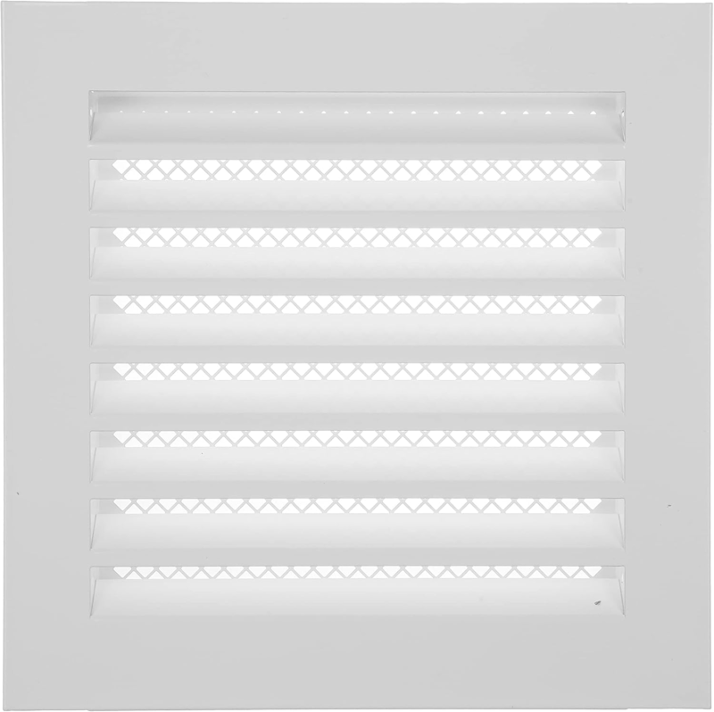Air Vent Cover Ventilation Metal Square Grille Wall 8 X 8 Inch / 200 X 200 Mm