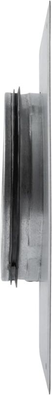 Duct Connector Flange Ducting Steel Pipe Heating Cooling Air Ventilation  150Mm