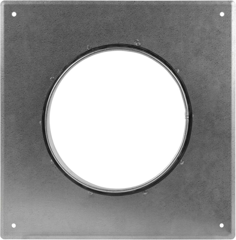 Duct Connector Flange Ducting Steel Pipe Heating Cooling Air Ventilation  150Mm