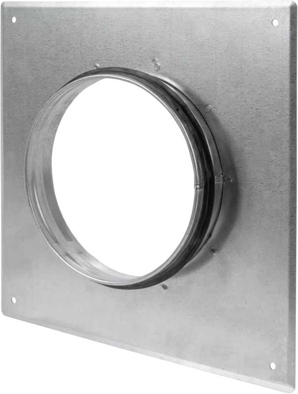 Duct Connector Flange Ducting Steel Pipe Heating Cooling Air Ventilation  150Mm