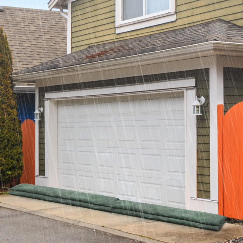 Water Activated Flood Barrier Bags Sandless Sand Bags Flooding 25x120cm 2Pack