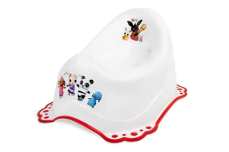 Baby Toddler Plastic Potty Toilet Seat Chair Trainer Training Anti Slip Bing