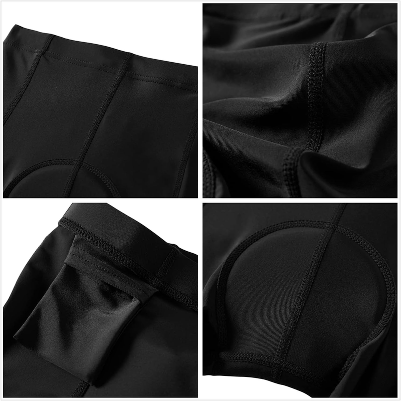3D Padded Kids Cycling Shorts Boys Girls Bike Underwear Quick Dry MTB 1112Y