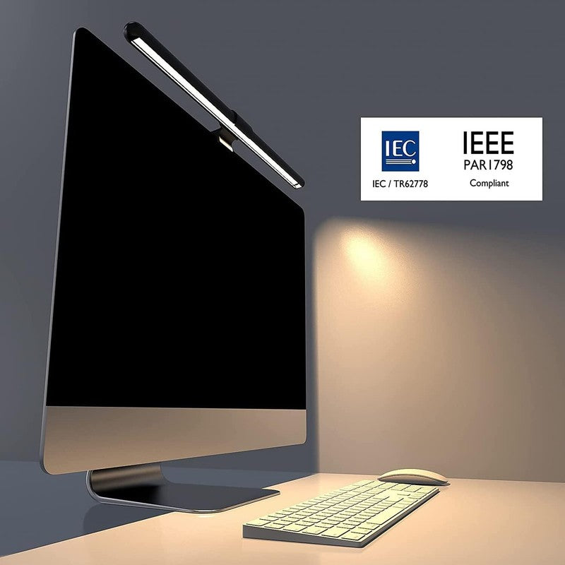 Pc Office Monitor Light Bar 52CM LED Lamp Eye-Caring Auto-Dimming Touch 22-29''