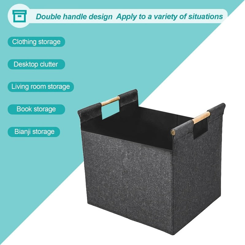 Carrier Bag Wood Holder Felt Storage Basket Fireplace Log Tote Outdoor Carrying
