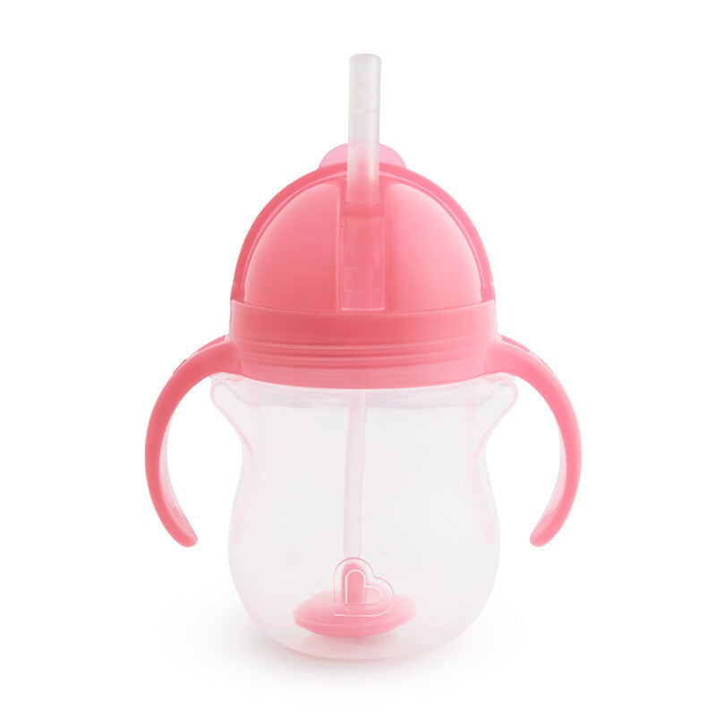 Munchkin Baby Trainer Drink Drinking Click Lock Tip & Sip Straw Cup 207ml