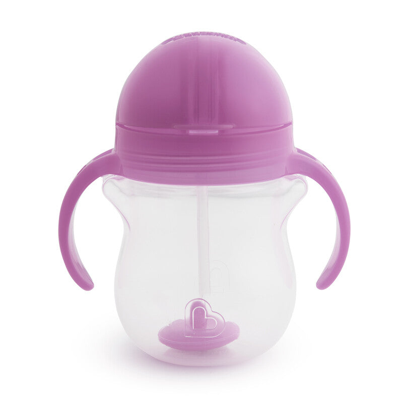 Munchkin Baby Trainer Drink Drinking Click Lock Tip & Sip Straw Cup 207ml
