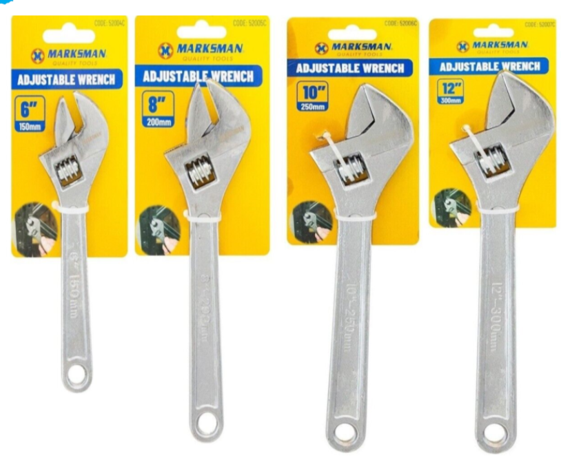 Heavy Duty Adjustable Wrench Tools 6''/ 8''/10''/ 12''/15'' Drop Forged Steel Spanner Unbranded