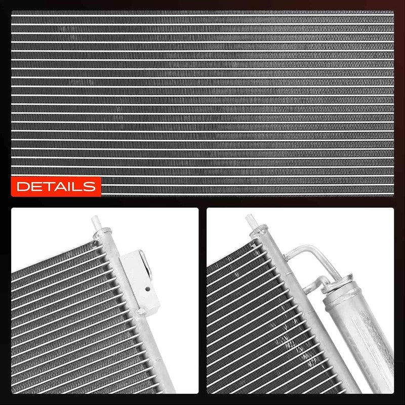 AC Condenser fit Land Rover Discovery Range Rover Sport LR035791 With Dryer L462 Unbranded