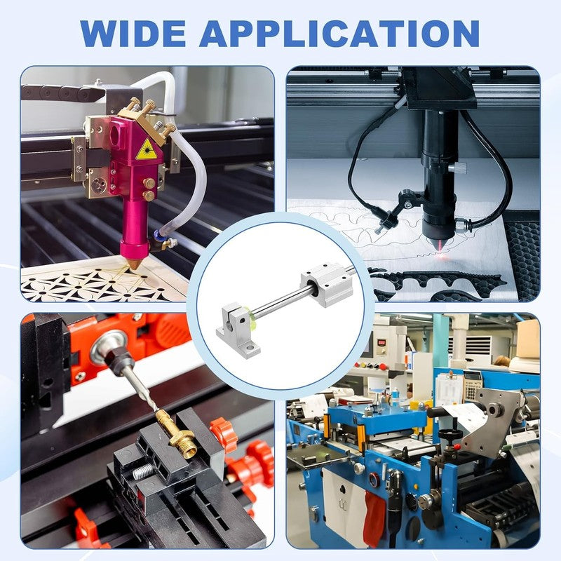 Linear Motion Shaft 8Mm X 700Mm Guide Rail Dawalight CNC 3D Printer Bearing Kit Does not apply