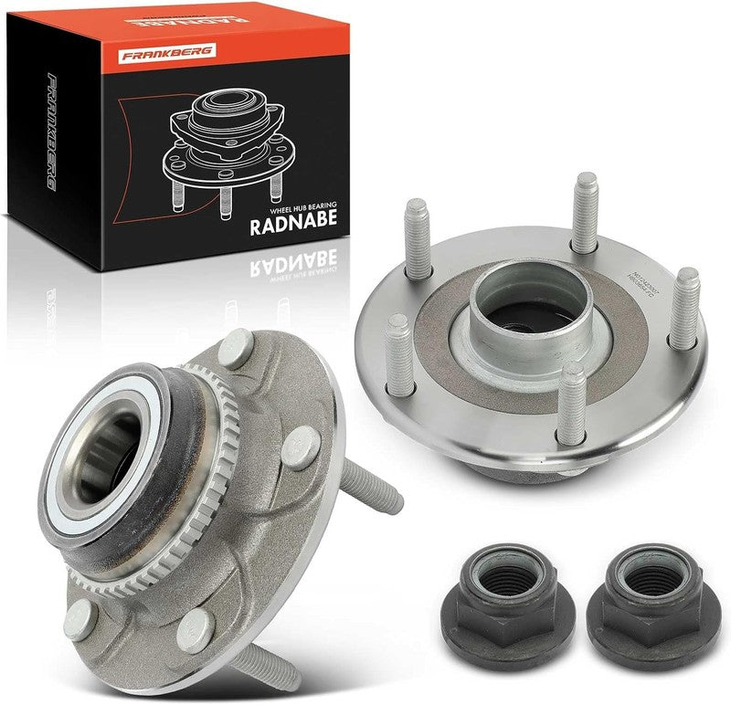 Wheel Bearing Hub Kit Fit Ford Transit Mk5 2.0 2000-2006 Pair ABS VKBA3654 Unbranded