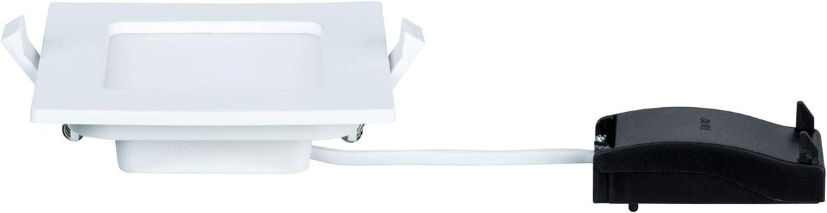 Paulmann LED Square Recessed Ceiling Panel Light IP44 4000K Neutral White Lights