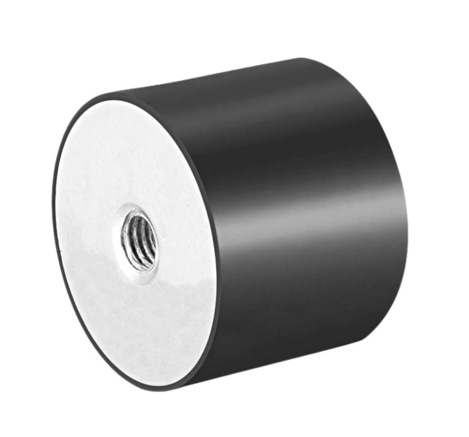 M8 Female Rubber Mount 40x30mm Anti Vibration Bobbin Shock Absorber Isolator Pad
