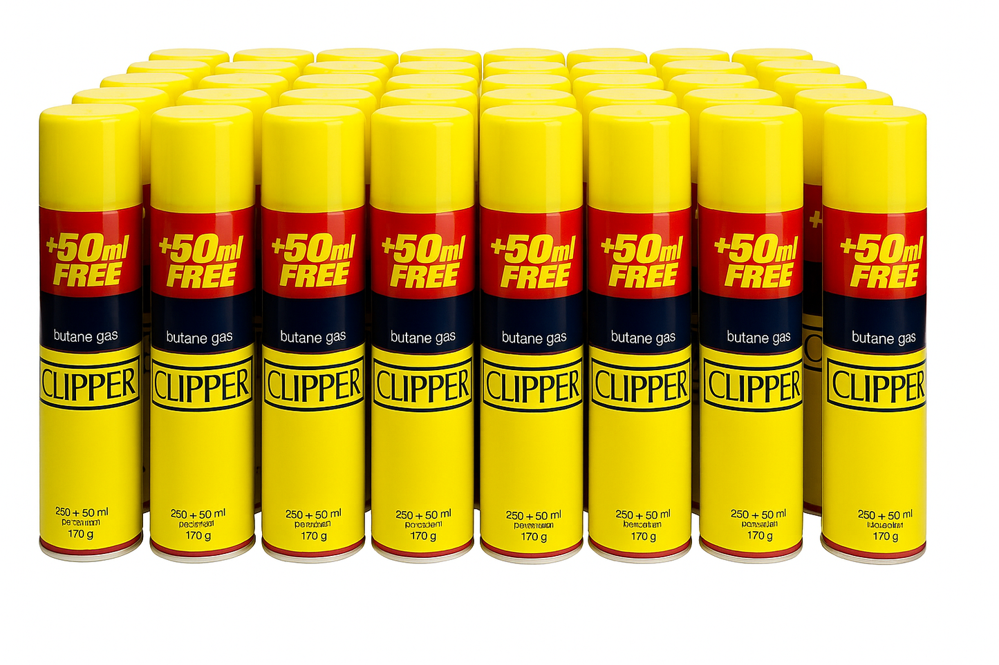 Butane Gas Refill Clipper Universal Lighter Fuel 300ml Pack for All Gas Lighters