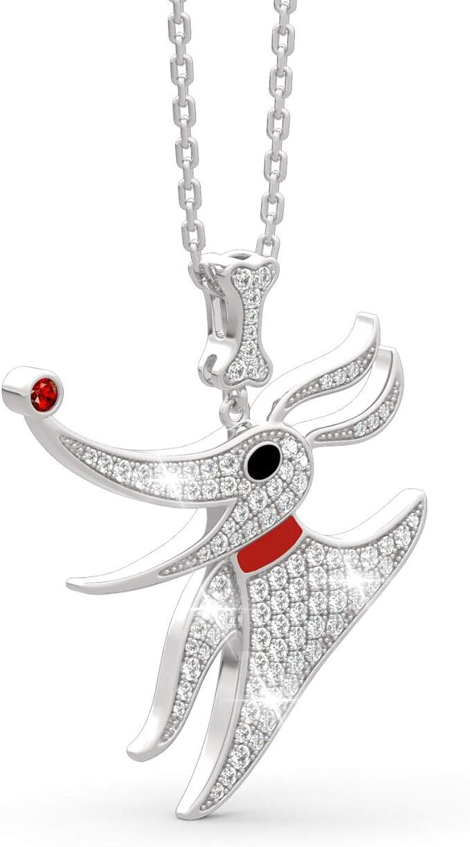 1 Carat Necklace Women 925 Sterling Silver White Diamond Pendant Jewelry Gift
