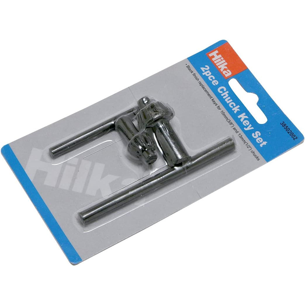 Hilka Drill Chuck Keys 10mm (3/8") 13mm (1/2") Replacement Key Drilling Tools
