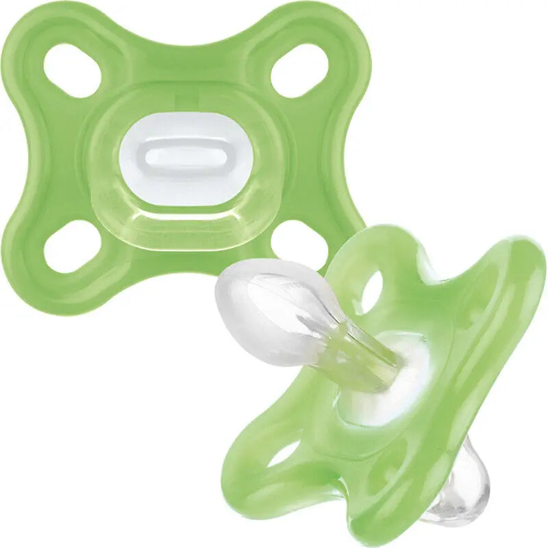 MAM Comfort Silicone Soothers Dummy Pink Blue & unisex 0m+ 2Pk Deal For Any Occasion