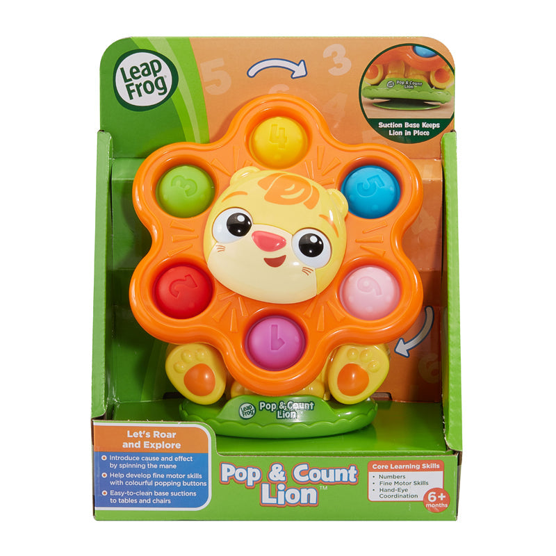 Leap Frog Pop & Count Lion Baby Products Wholesaler