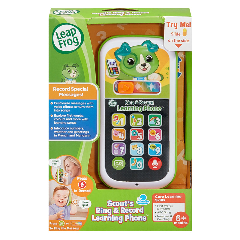 Leap Frog Scout's Ring & Record Learning Phone Baby Products Wholesaler
