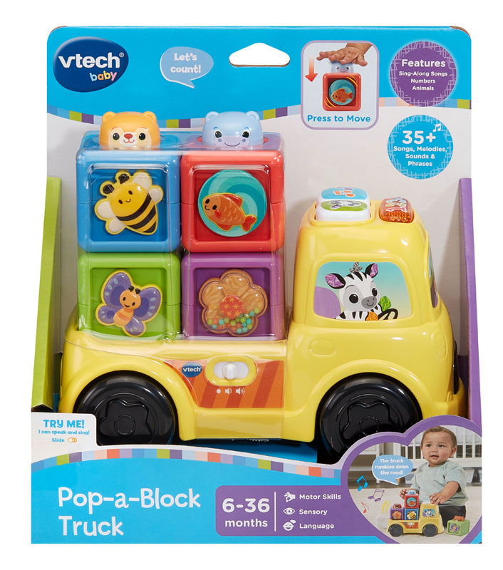 VTech Pop-a-Block Truck Baby Products Wholesaler