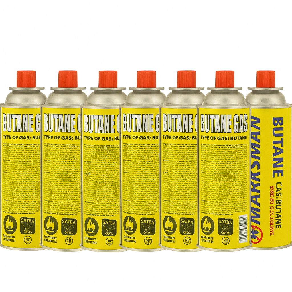 Marksman Butane Gas Stoves Canisters Bottles Camping Cookers Grill Weed Wand