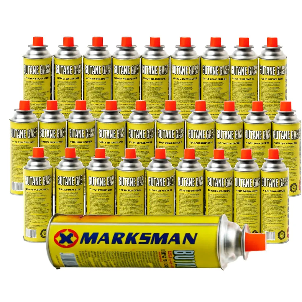Marksman Butane Gas Stoves Canisters Bottles Camping Cookers Grill Weed Wand Deal For Any Occasion