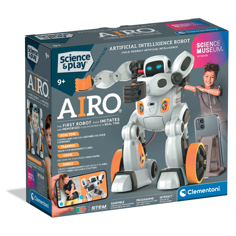 Clementoni Science Museum AiRo Artificial Intelligence Robot Baby Products Wholesaler